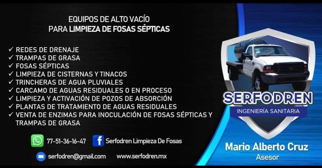 Listado de servicios sanitarios SERFODREN